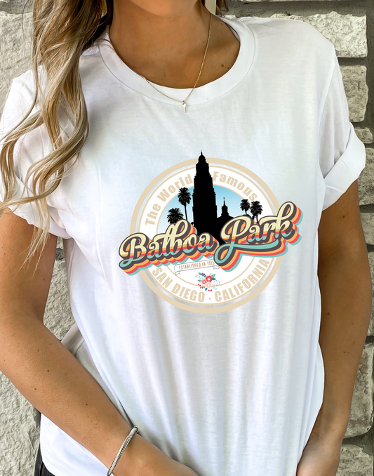 Balboa Park Retro T-shirt