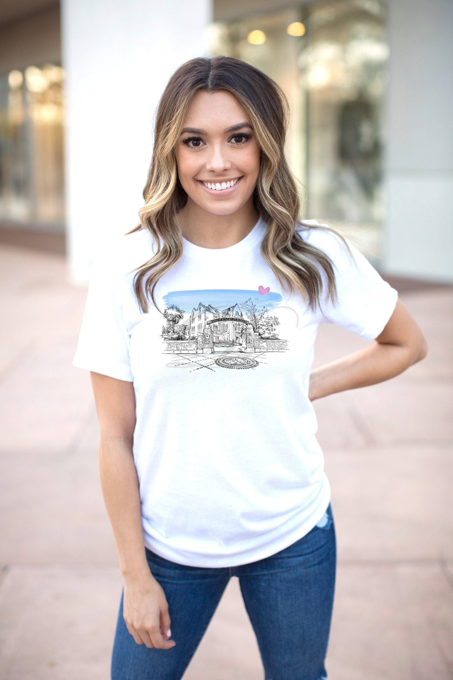 University of Florida, Wearable Fine Art Shirt, ufl, Hand Drawn, T-Shirt, Alumni, Gift, Christmas Gift, Graduation