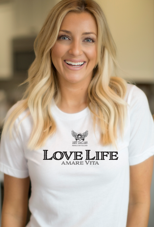 ArtDaCart "Love Life" T-Shirt
