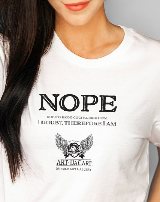 ArtDaCart "NOPE" T-Shirt