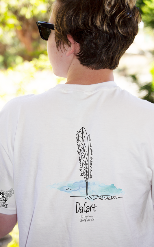 H2O DaCart Philosophy Feather Surfer T-shirt
