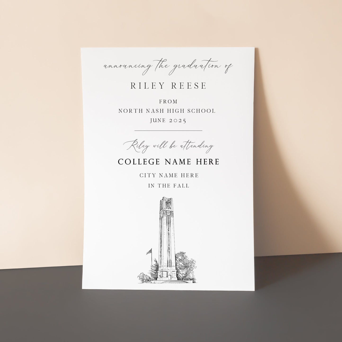 High School Graduation Announcements with College Bound Utah, University, Schools, UT Dallas, HS Grad
