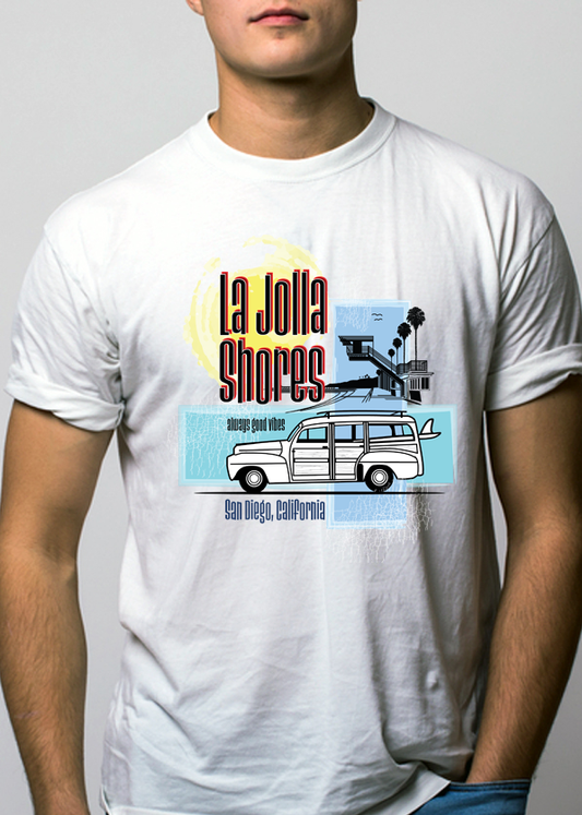 DaCart Philosophy Woody La Jolla Shores T-shirt