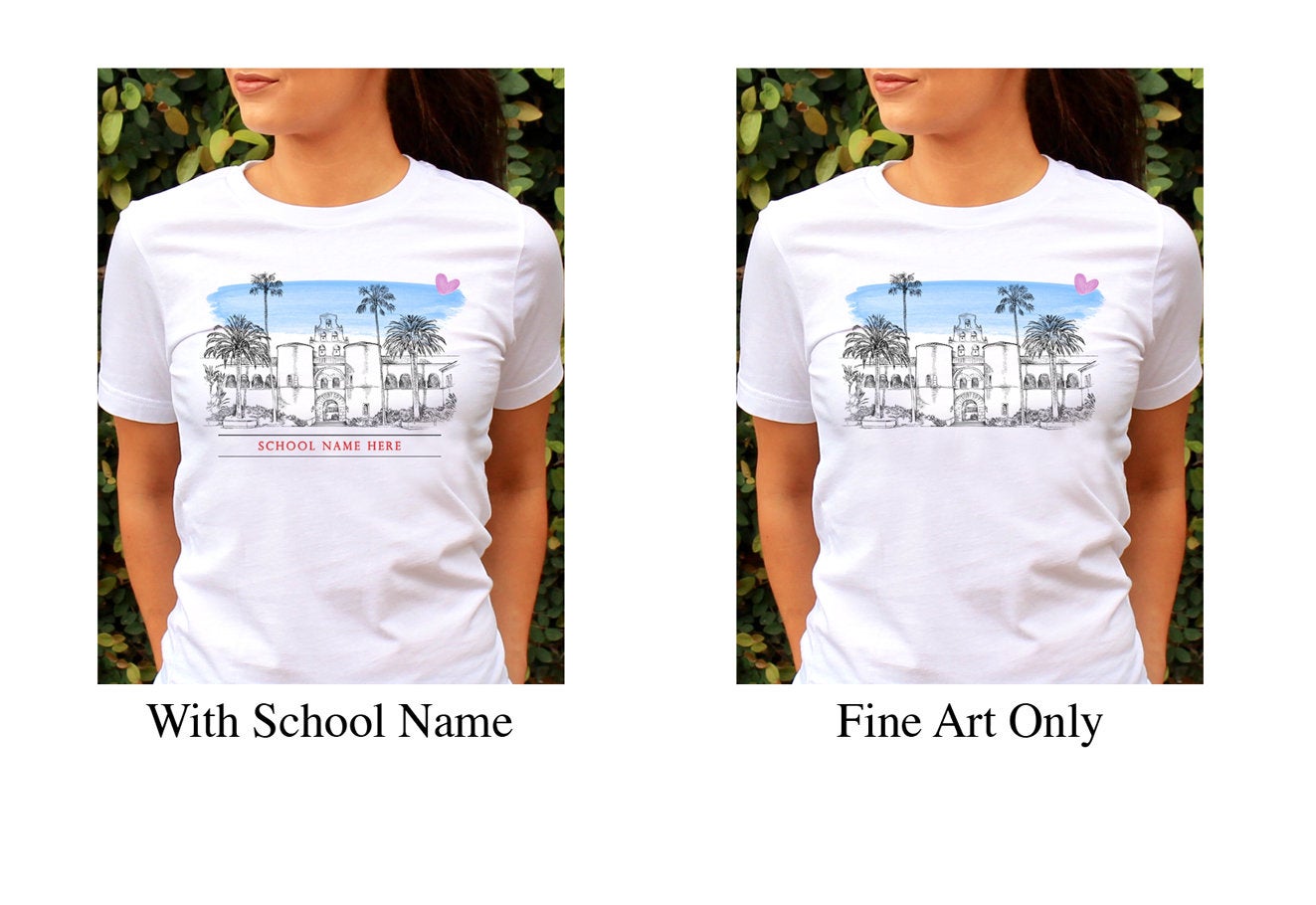 University of Pennsylvania Wearable Fine Art Shirt, Hand Drawn, T-Shirt, Alumni, Gift, Christmas Gift, Graduation, Gifts under 25