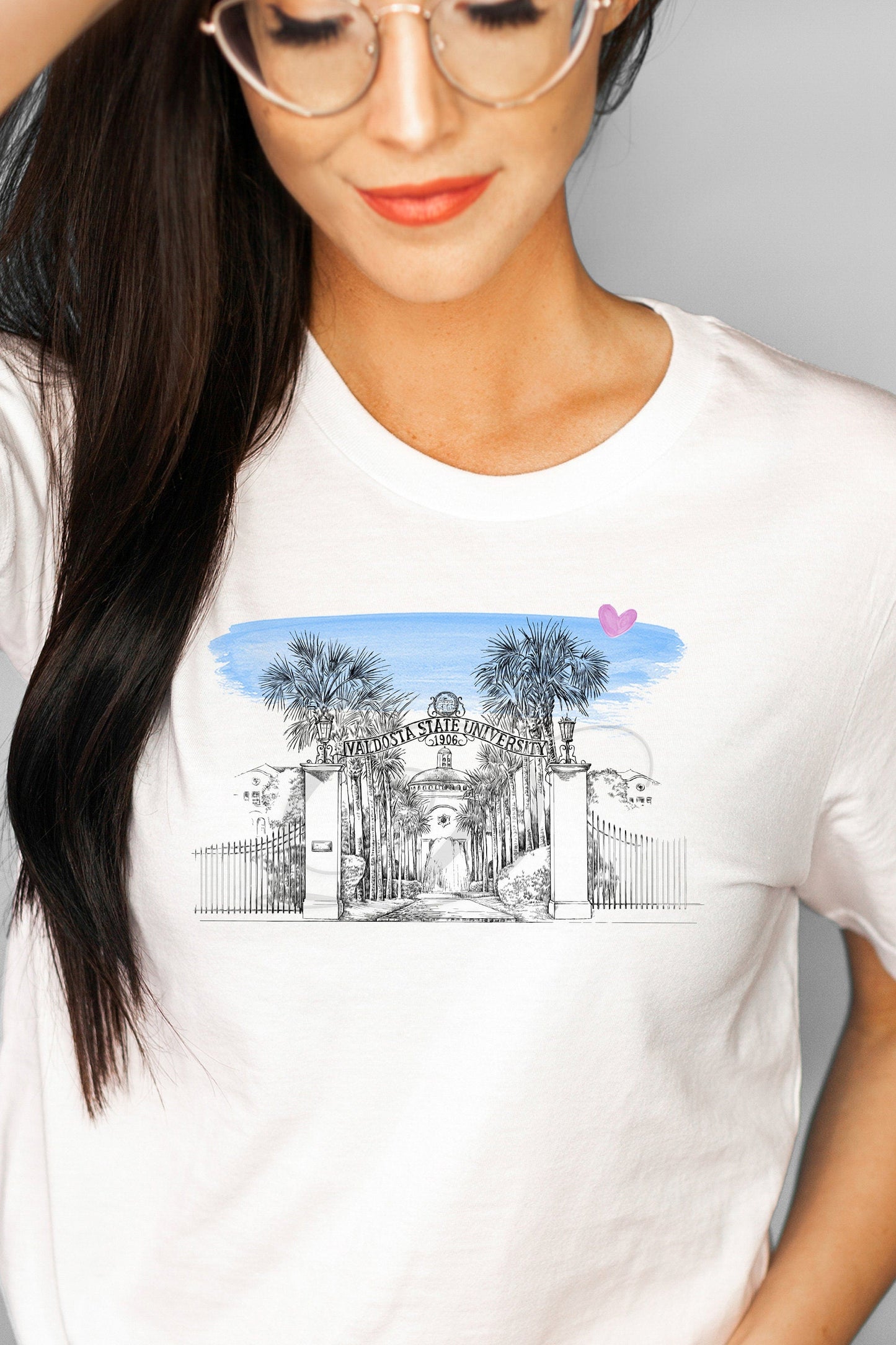 Valdosta State University, Wearable Fine Art Shirt, vsu, Hand Drawn, T-Shirt, Alumni, Gift, Christmas Gift, Graduation
