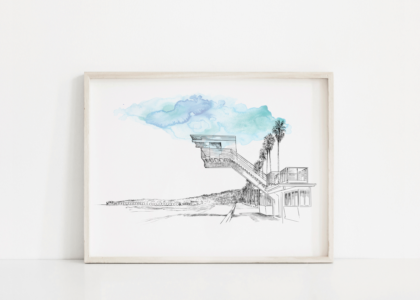 La Jolla Shores Art Print